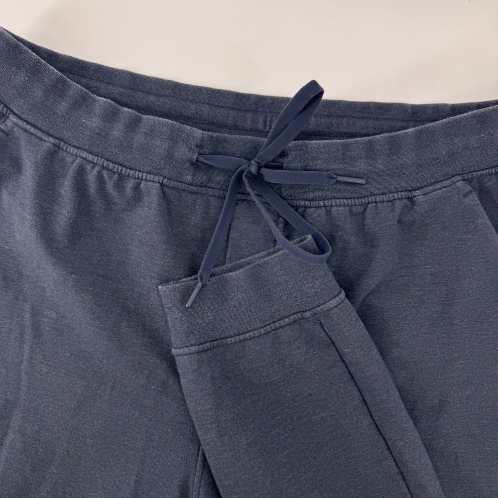 Lululemon City Sweat Jogger Men XXL Tall Navy Blue Heathered Tapered Pants